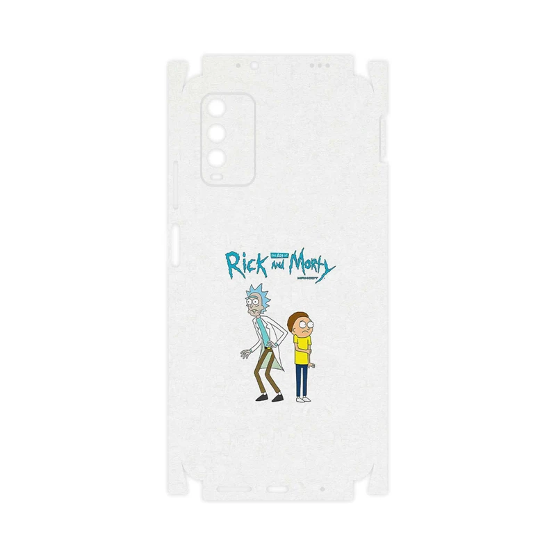 برچسب پوششی ماهوت مدل Rick and Morty-FullSkin مناسب برای گوشی موبایل شیائومی Redmi Note 9 4G