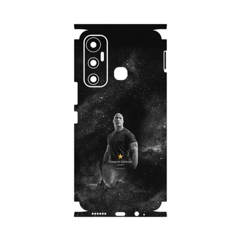 برچسب پوششی ماهوت مدل Dwayne Johnson-FullSkin مناسب برای گوشی موبایل اینفینیکس Hot 11