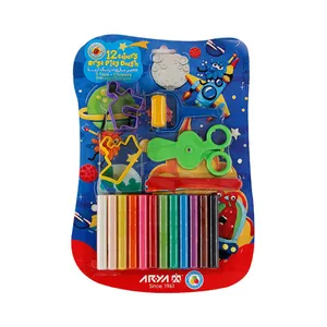 خمیر بازی آریا مدل وکیومی بسته 12 عددی