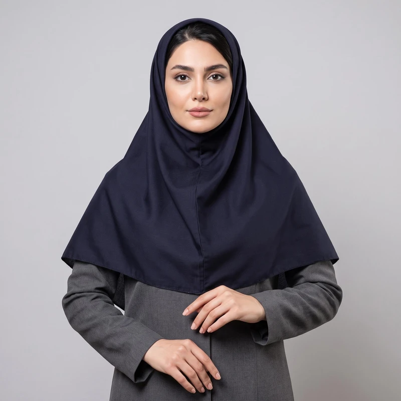 مقنعه مدل بروجرد کد 100