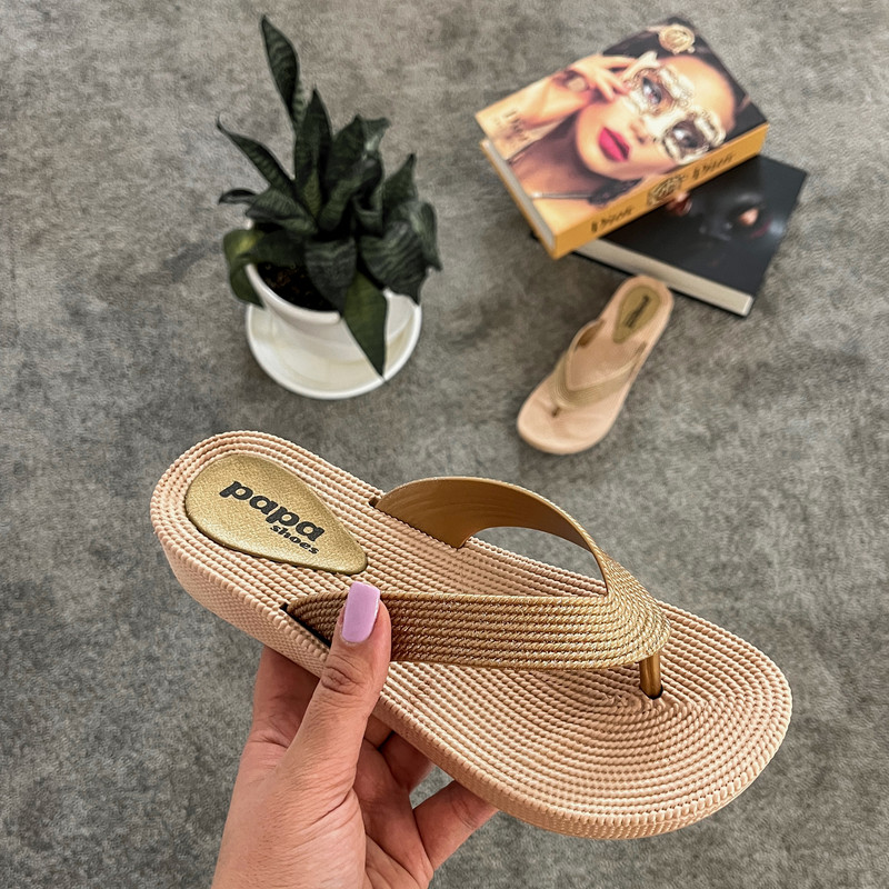 دمپایی لاانگشتی زنانه پاپا مدل 2782