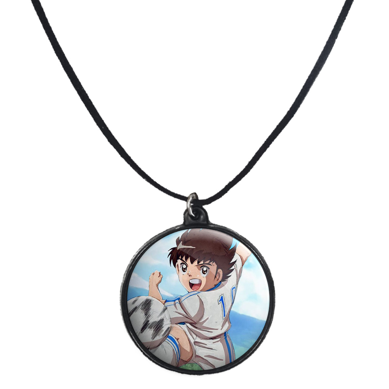 گردنبند پرمانه طرح فوتبالیست ها کد pmb.22312 مدل دو طرفه