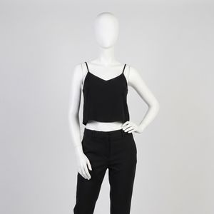 تاپ زنانه حریر یقه هفت تولیکا مدل 33146