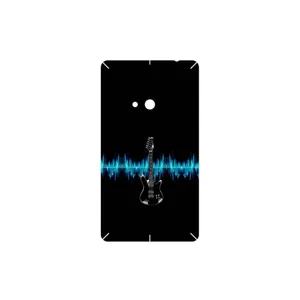 MAHOOT Electric Guitar Cover Sticker for Nokia Lumia 625
