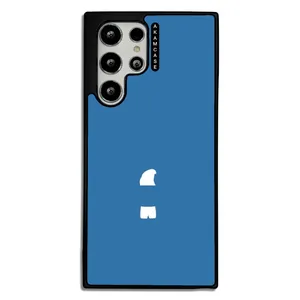 AKAM AMC-WSGS22U-SMURFS-18 Cover For Samsung Galaxy S22 Ultra