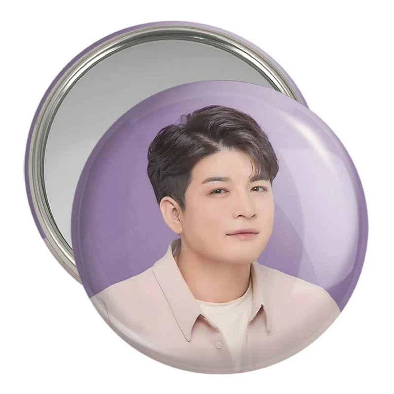 آینه جیبی خندالو مدل شین دونگ گروه سوپر جونیور Super Junior  کد 21415