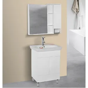 ست کابینت روشویی کاسپین مدل لوسیا به همراه آینه و باکس