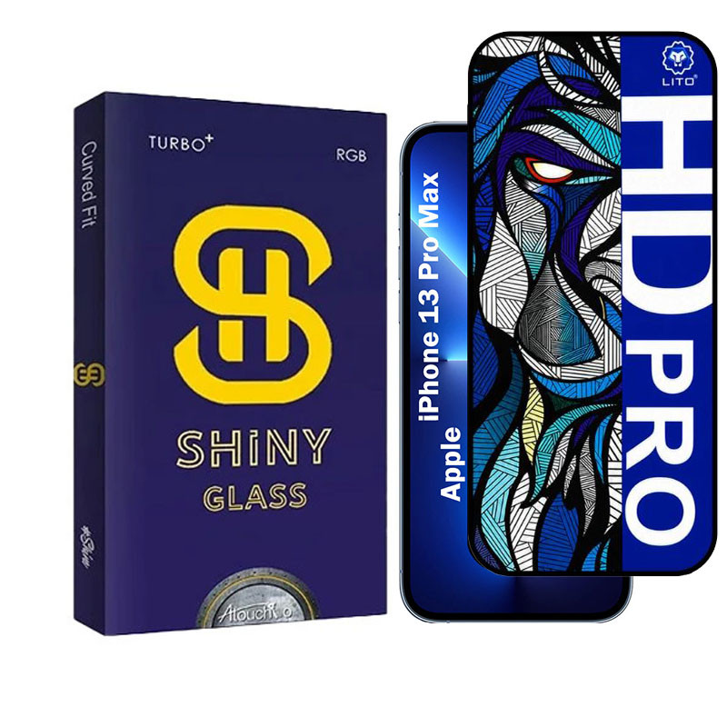 محافظ صفحه نمایش شیشه ای آتوچبو مدل LIHD-AT مناسب برای گوشی موبایل اپل iPhone 13 ProMax