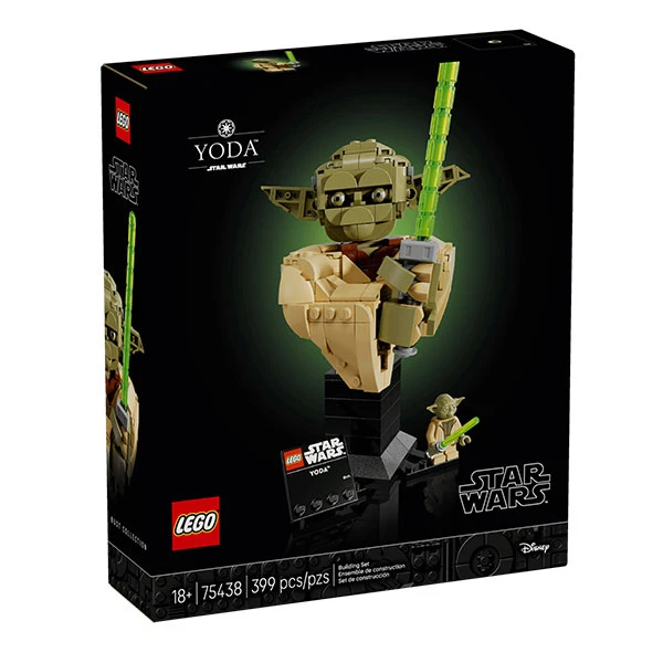لگو 399 قطعه سری استار وارز مدل Yoda Bust کد 75438