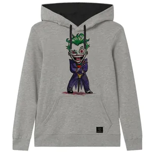 هودی پسرانه 27 مدل جوکر کد V34 رنگ طوسی