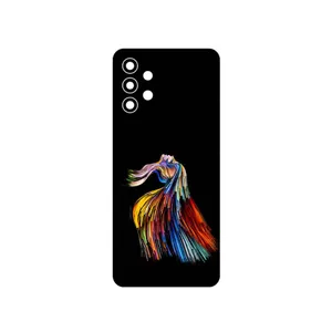 MAHOOT Rainbow Hair Digital Art Cover Sticker for Samsung Galaxy A32
