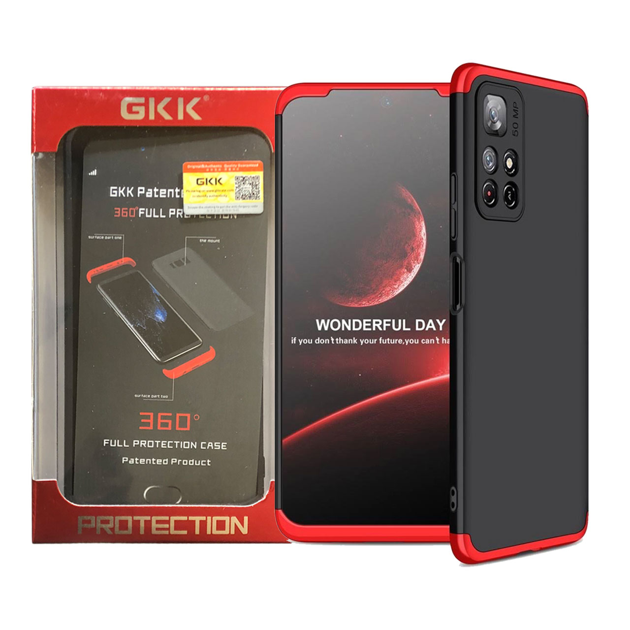 کاور 360 درجه جی کی کی مدل GK-NOTE-11 مناسب برای گوشی موبایل شیایومی Redmi Note 11/Note 11S