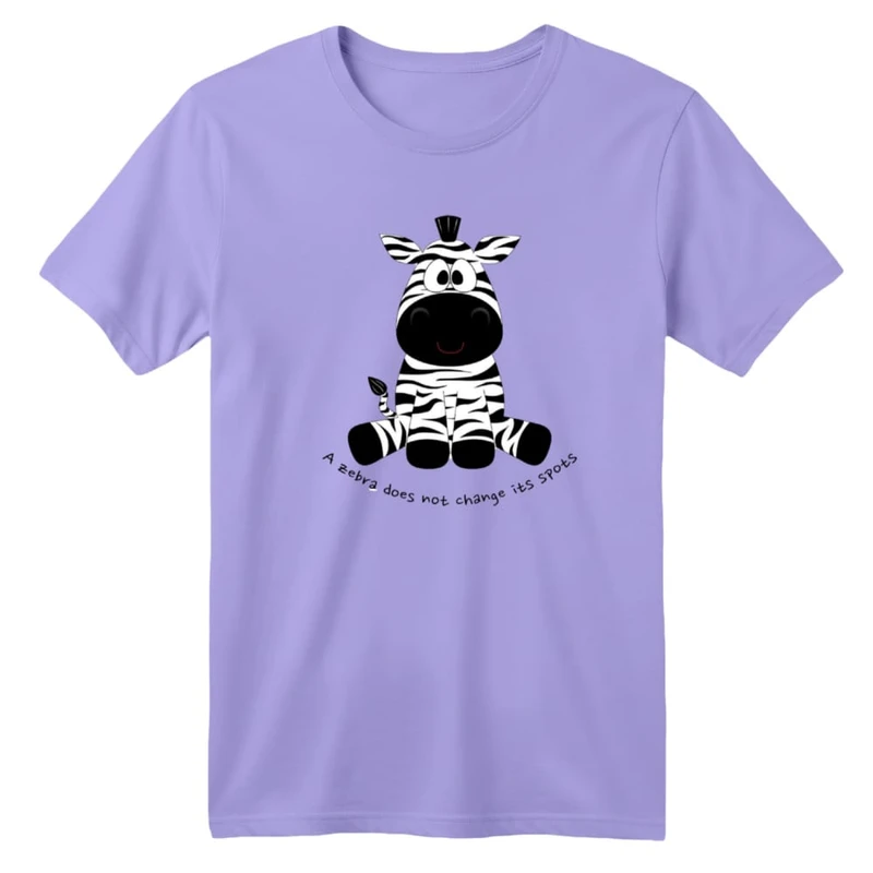 تی شرت آستین کوتاه بچگانه مدل گورخر کد ۱۴