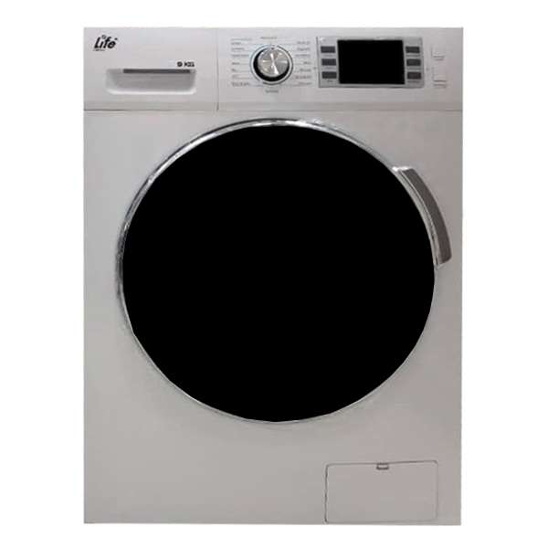 ماشین لباسشویی لایف مدل LI-9014W ظرفیت 9 کیلوگرم ماشین لباسشویی لایف مدل LI-9014W ظرفیت 9 کیلوگرم