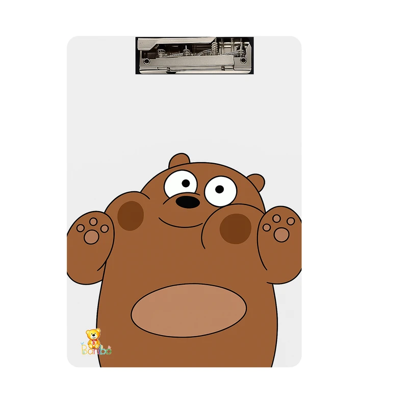 تخته شاسی بانیبو طرح خرس کد1214  سایز a4