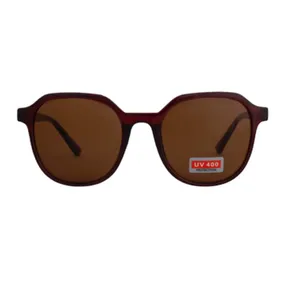 عینک آفتابی مدل چند ضلعی uv400