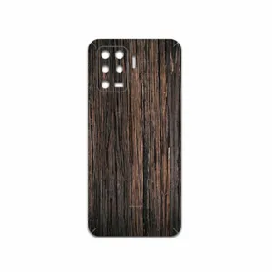 MAHOOT Burned-Wood Cover Sticker for Oppo A94 4G