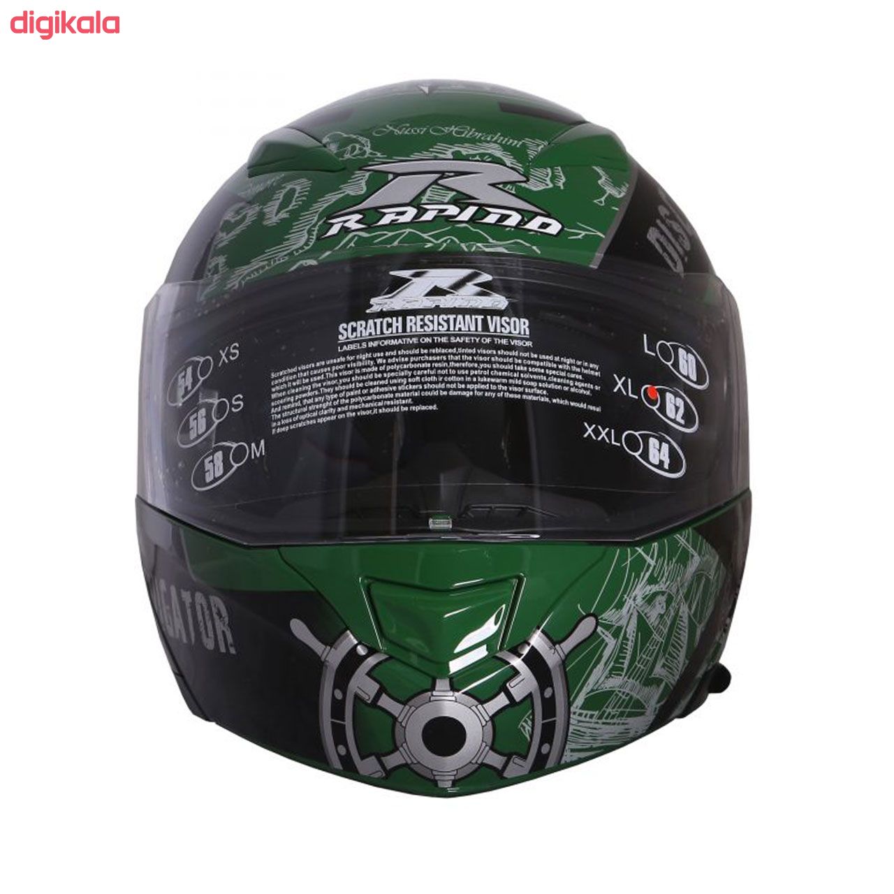 کلاه کاسکت راپیدو مدل navi-gr950 main 1 3