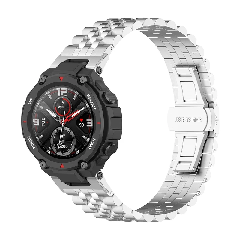 بند آلتیمیت شیلد مدل 5Row TXP مناسب برای ساعت هوشمند امیزفیت Trex / Trex Pro (47mm)