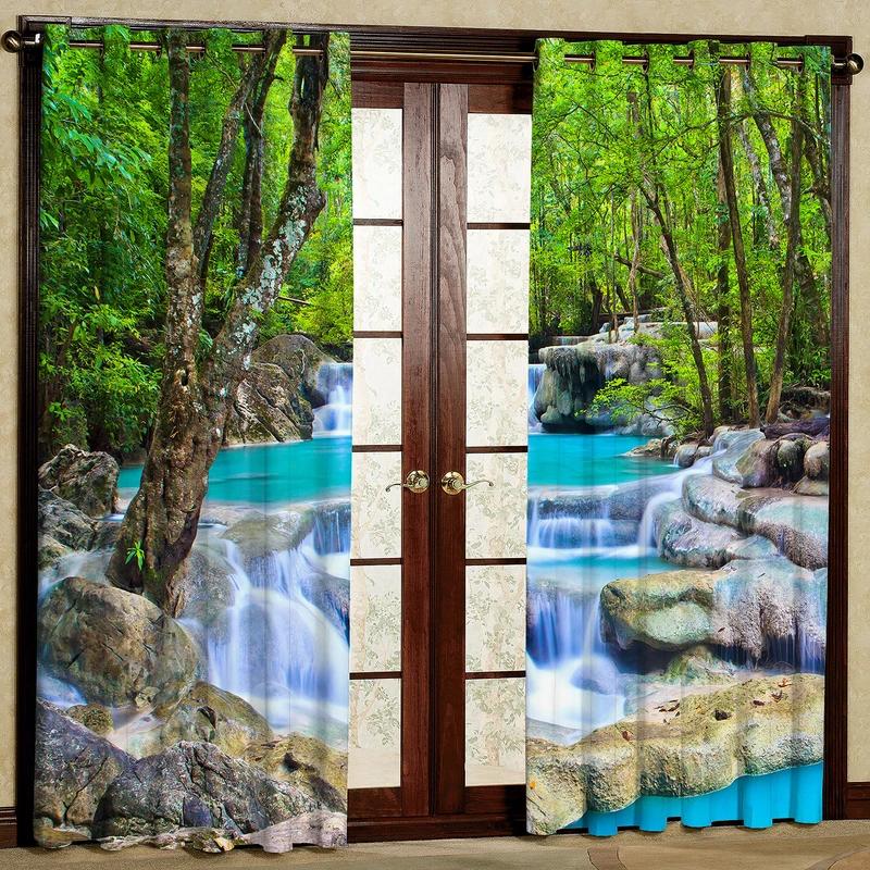 پرده مدل مخمل پانچی کد 4692 سایز 200x140 سانتی متر