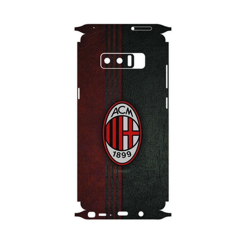 برچسب پوششی ماهوت مدل AC-Milan-FC-FullSkin مناسب برای گوشی موبایل سامسونگ Galaxy Note8