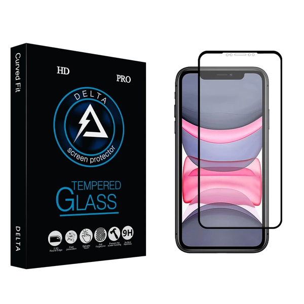 محافظ صفحه نمایش مات دلتا مدل HD مناسب برای گوشی موبایل اپل iPhone 11 Pro