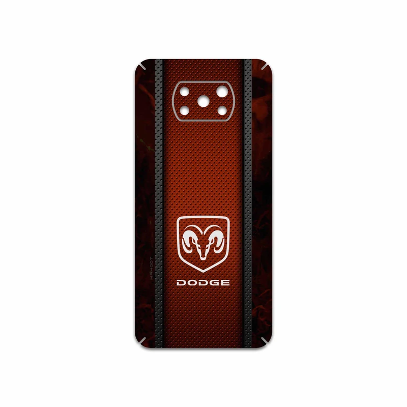 برچسب پوششی ماهوت مدل Dodge مناسب برای گوشی موبایل شیائومی Poco X3 NFC