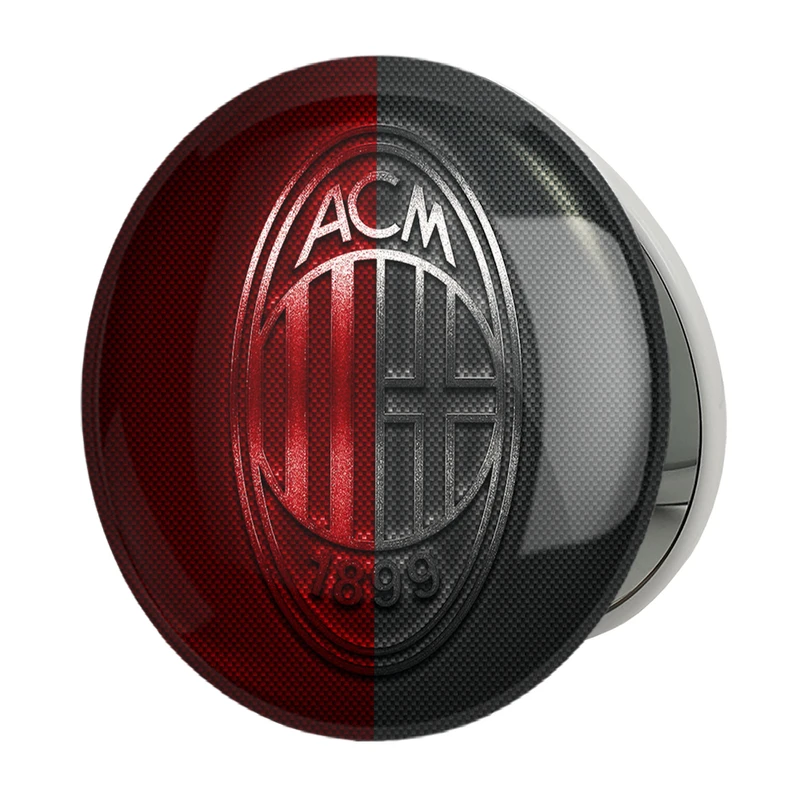 آینه جیبی خندالو طرح باشگاه آث میلان مدل تاشو کد 27251 