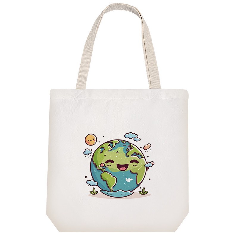 ساک خرید خندالو مدل زمین کد H1597