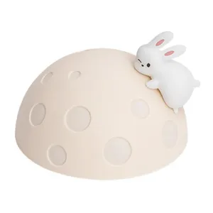 چراغ خواب مدل لمسی خرگوش تنبل Moon Rabbit