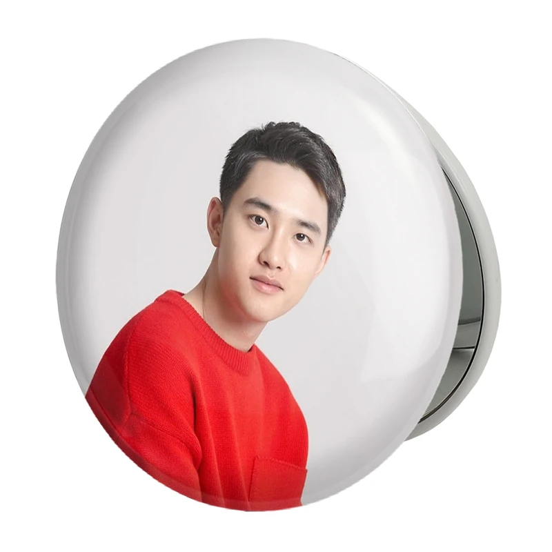 آینه جیبی خندالو طرح دی.او گروه اکسو EXO مدل تاشو کد 13365 