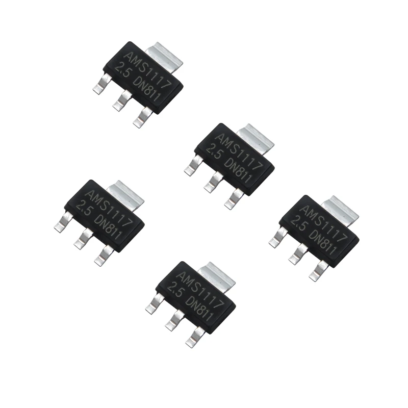 آی سی رگولاتور مدل AMS1117-2.5V بسته 5 عددی