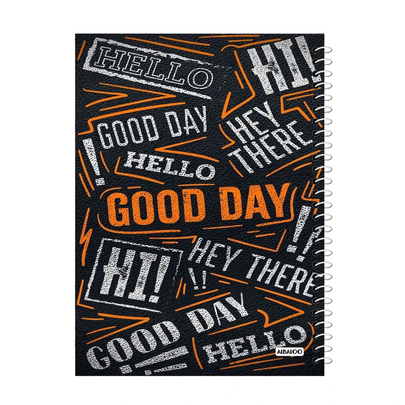 دفتر لغت 50 برگ آلبالو مدل فانتزی کد 2322