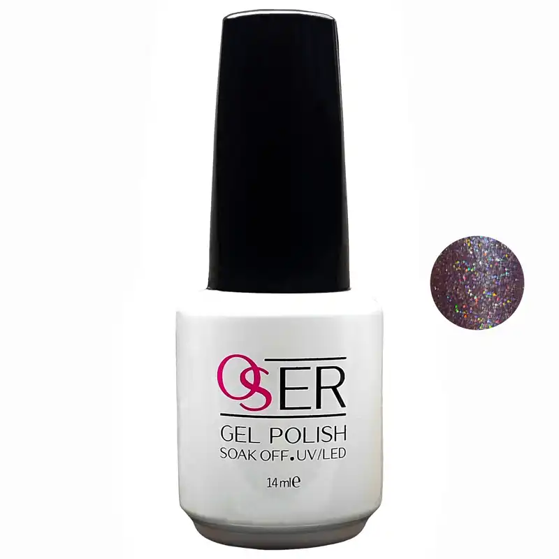 لاک ژل ناخن اسر مدل اکلیلی کد 104