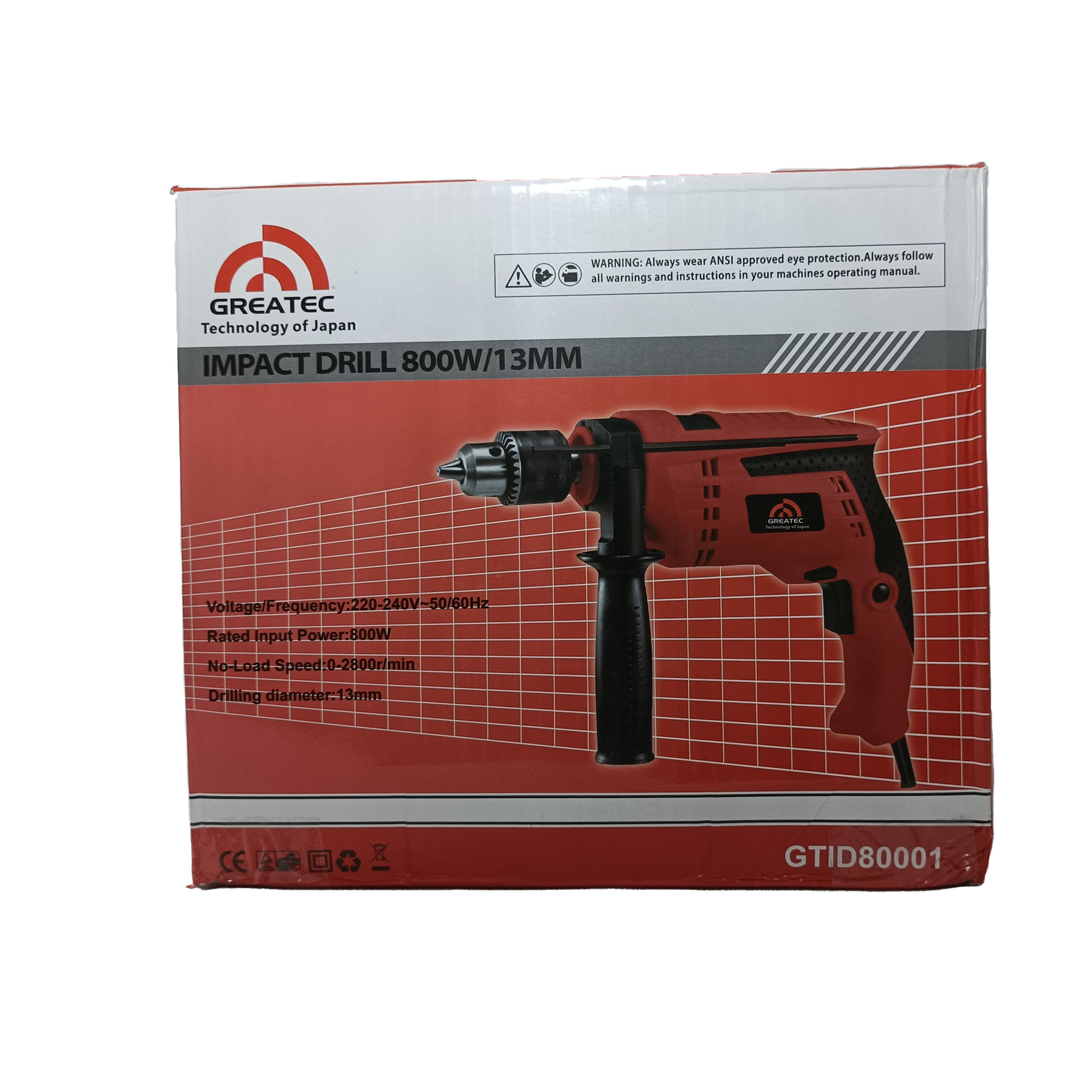 دریل چکشی گریتک مدل PASGF30-SESS4