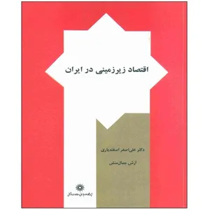 کتاب اقتصاد زیرزمینی در ایران اثر علی اصغر اسفندیاری و آرش جمال منش نشر پژوهشگاه علوم‌انسانی و مطالعات‌فرهنگی