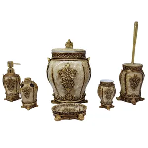 ست سرویس بهداشتی 7 پارچه مدل ماهیچه مرمر کد 858749
