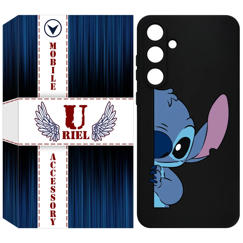 کاور یوریل مدل KSH کد 74 طرح استیچ مناسب برای گوشی موبایل سامسونگ Galaxy A35