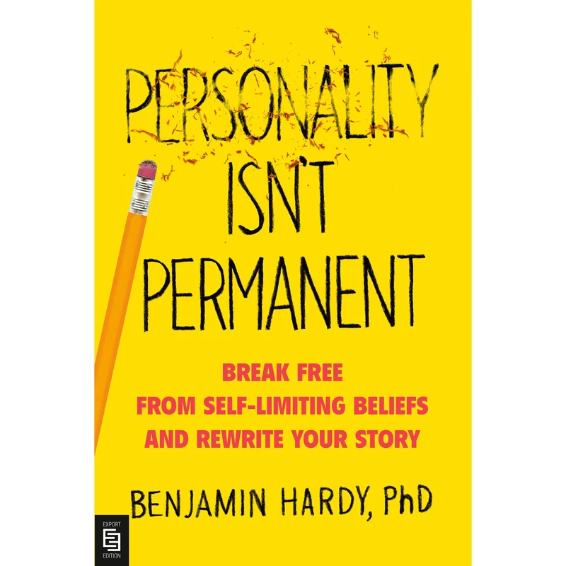 کتاب Personality Isnt Permanent اثر Benjamin Hardy انتشارات Portfolio 