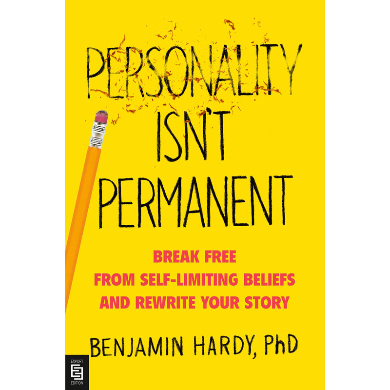 کتاب Personality Isnt Permanent اثر Benjamin Hardy انتشارات Portfolio 