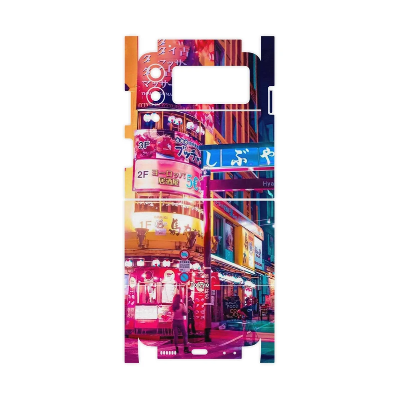 برچسب پوششی ماهوت مدل Tokyo City-FullSkin مناسب برای گوشی موبایل سامسونگ Galaxy Z Flip3 5G
