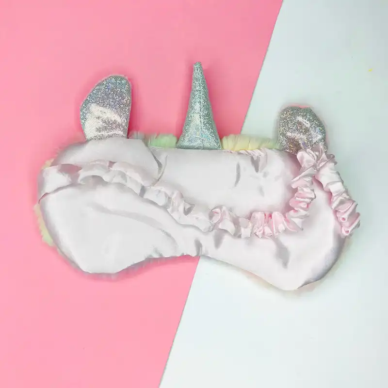 چشم بند خواب مدل یونیکورن پولیشی