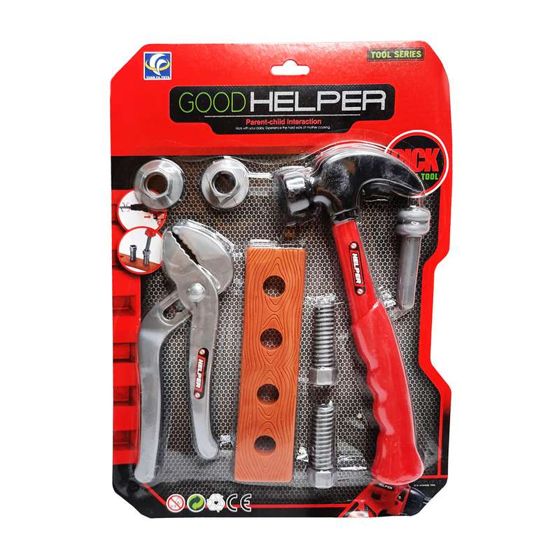 ست اسباب بازی ابزار مدل چکش میخ کش مجموعه 8 عددی