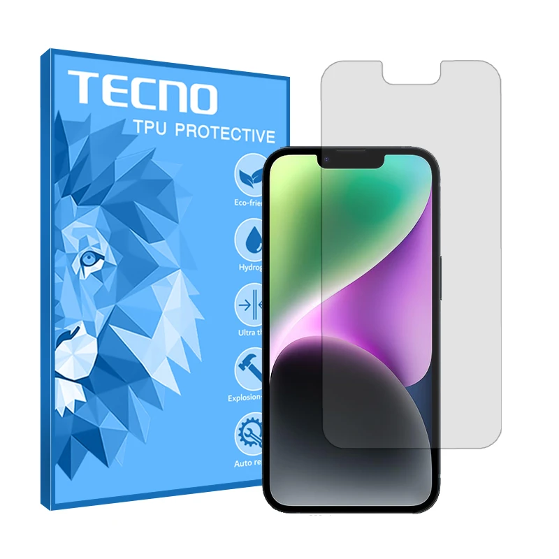 محافظ صفحه نمایش شفاف تکنو مدل HyGEL مناسب برای گوشی موبایل اپل iPhone 14 Plus