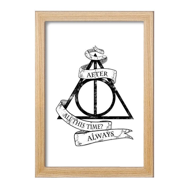 تابلو خندالو مدل هری پاتر (Harry Potter) کد F2459