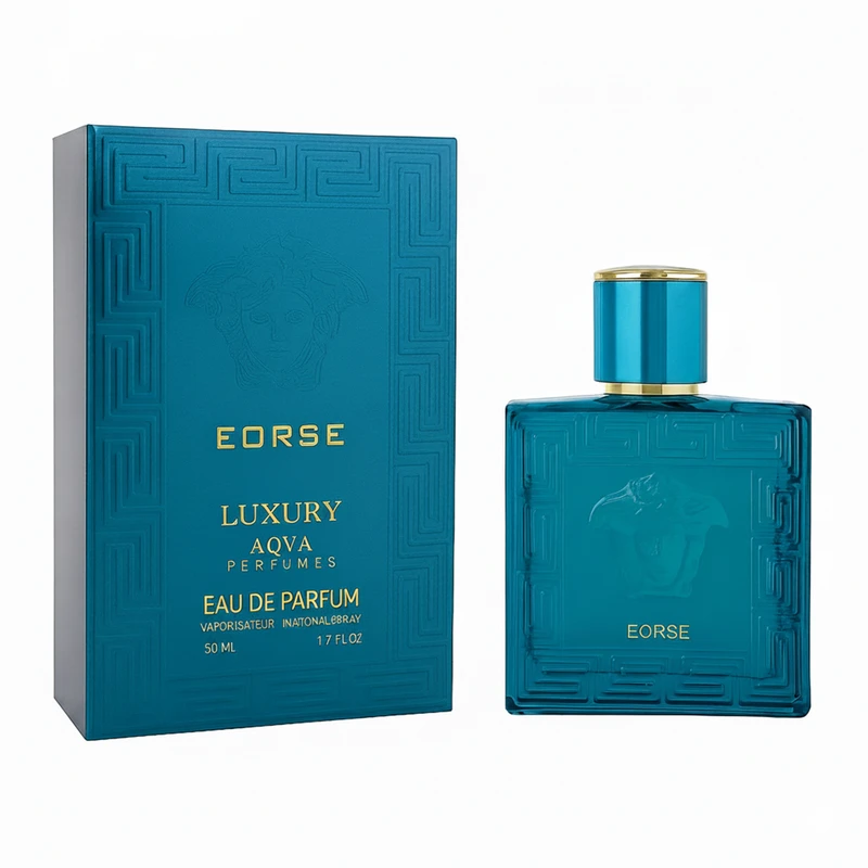 ادو پرفیوم مردانه لاکچری آکوا مدل EORSE با رایحه خنک حجم 50 میلی لیتر