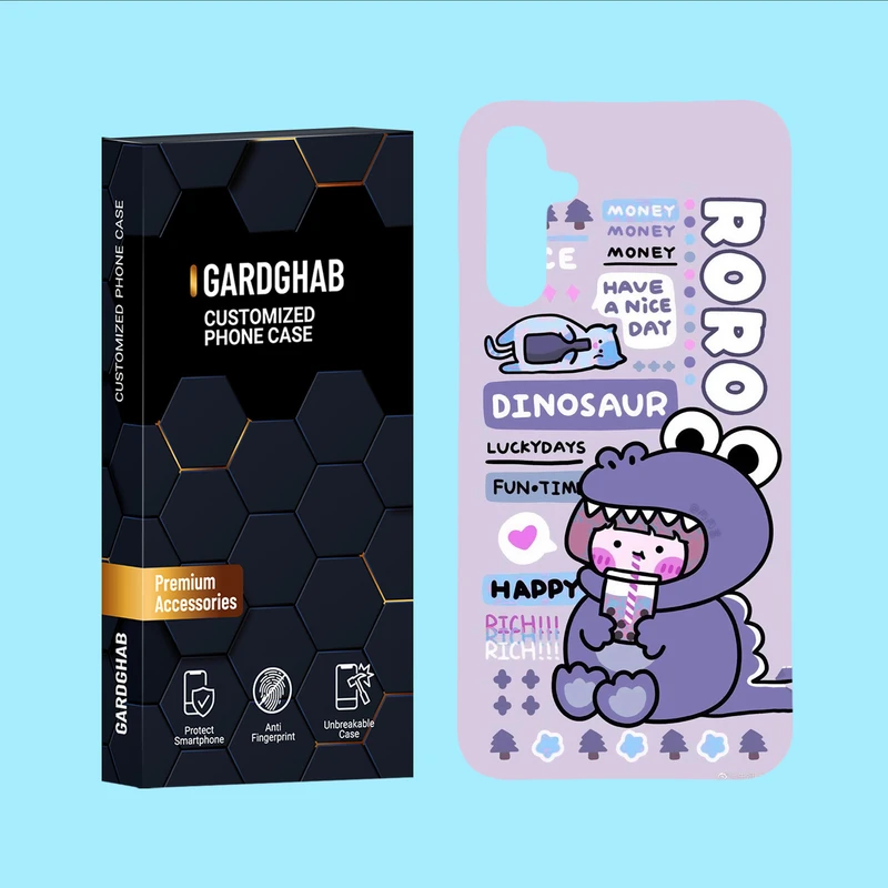 کاور گارد قاب مدل دخترانه مناسب برای گوشی موبایل سامسونگ Galaxy A34 / A34 5G