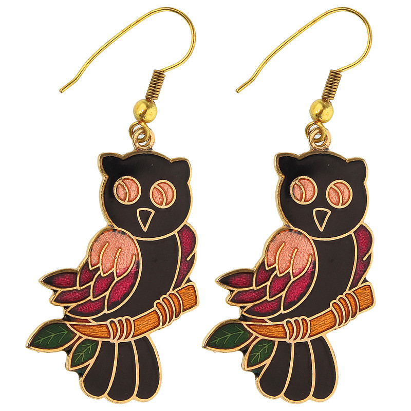 گوشواره دخترانه مدل جقد گوشواره دخترانه مدل جقد