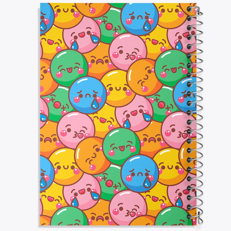 دفتر لیست خرید 50 برگ خندالو طرح ایموجی کد N331