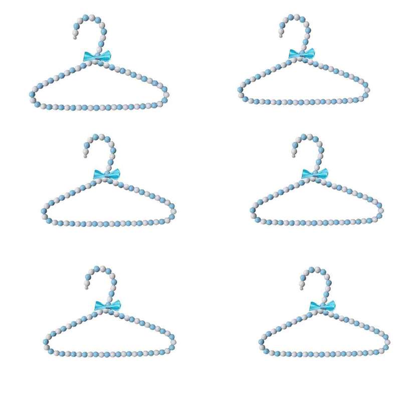 چوب لباسی نوزاد کد 4760 بسته 6 عددی